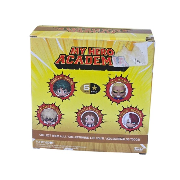 Funko 5 Star Figure My Hero Academia Bundle Of IZUKU MIDORIYA OCHACO URARAKA NIB - Picture 6 of 12